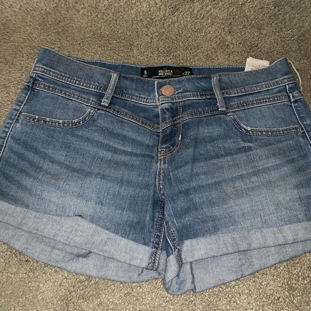 Hollister denim shorts